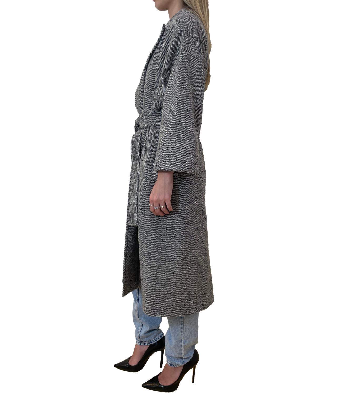 Marella Cappotto Ughetta Nero Donna
