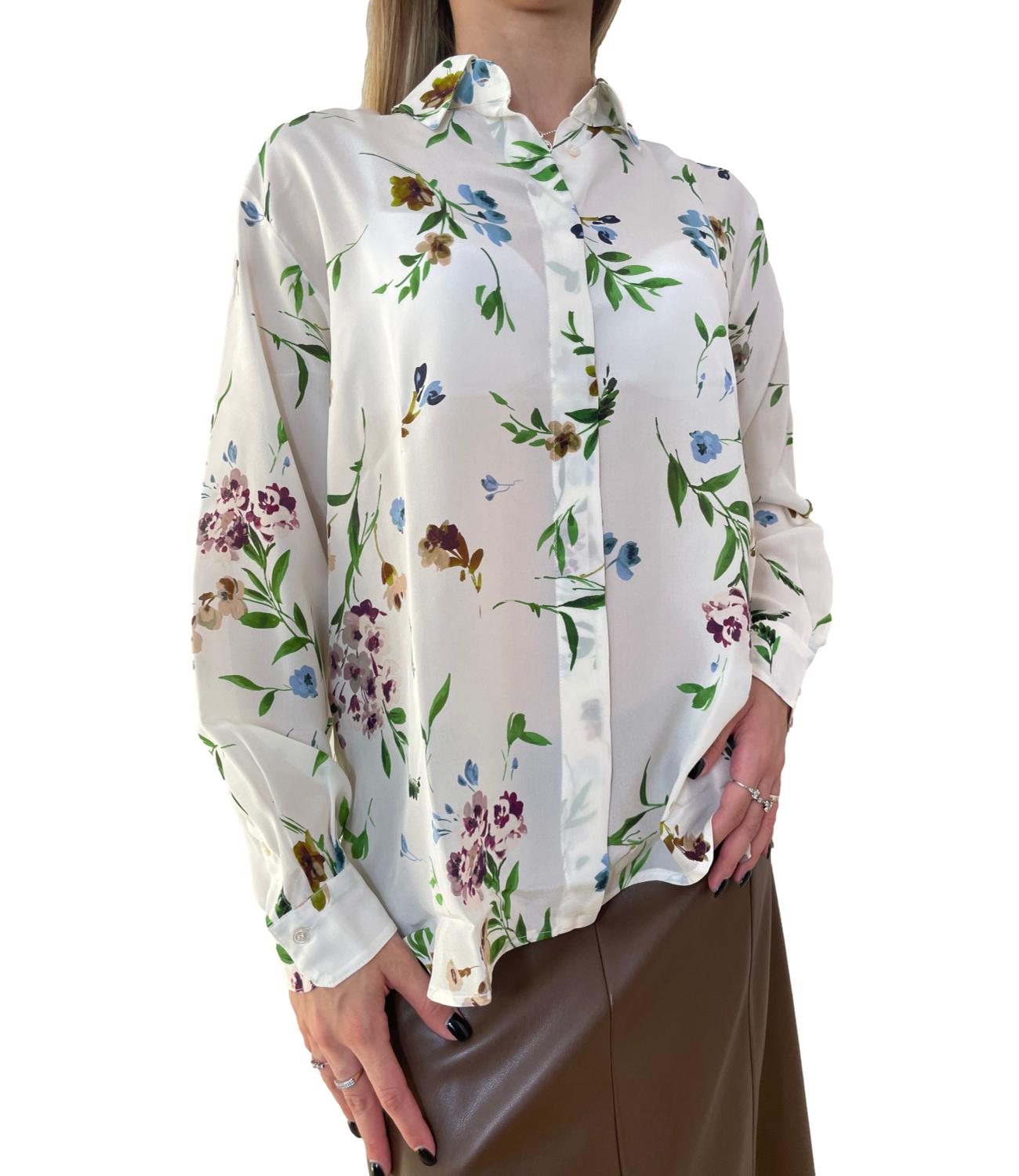Marella Camicia Faretra Panna Donna