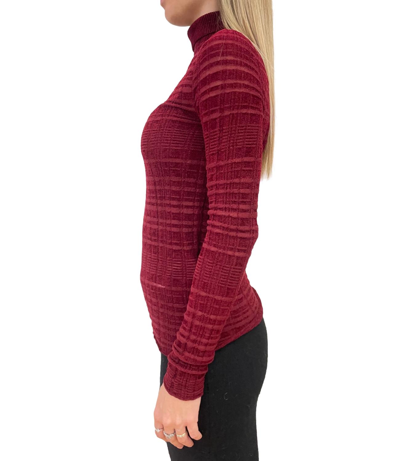 Marella Maglia Valuta Bordeaux Donna