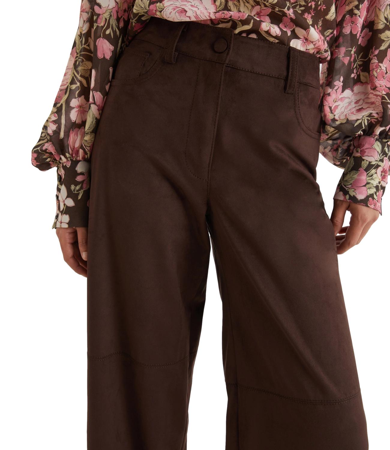 Marella Pantalone Aversa Cioccolato Donna