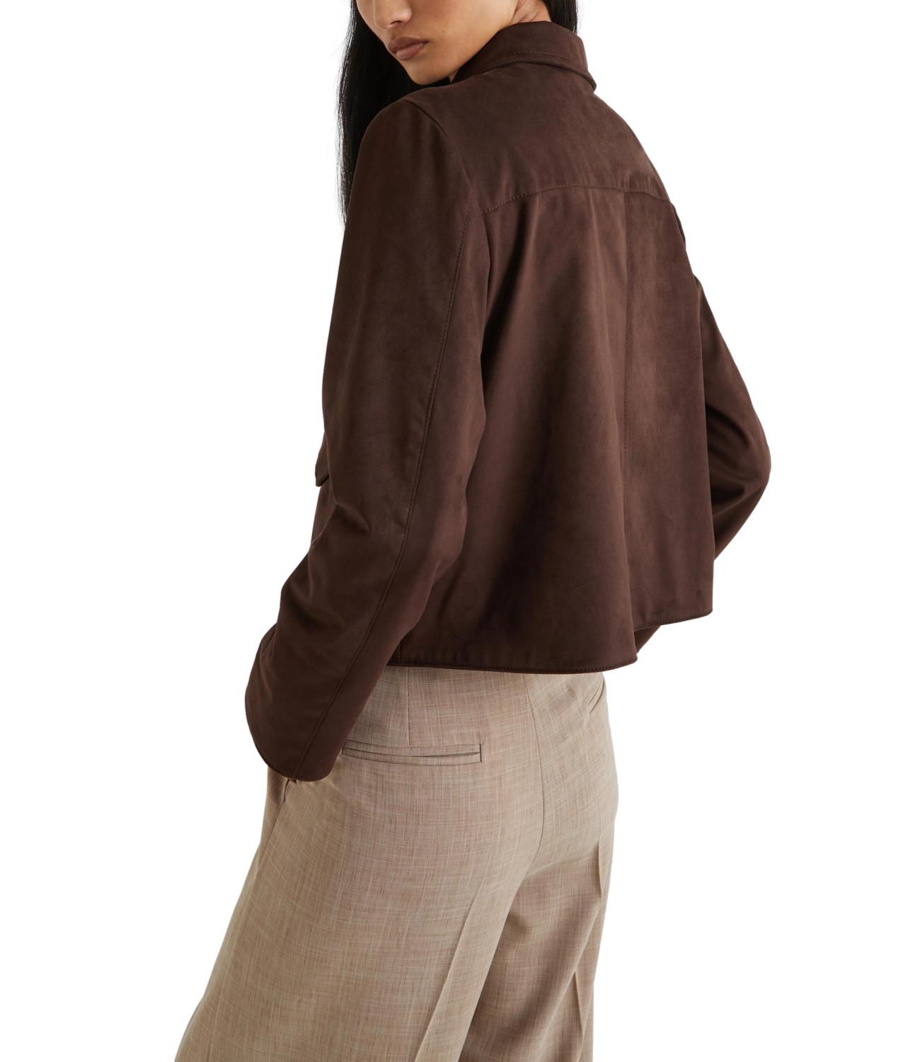 Marella Giacca Fiorire Cioccolato Donna