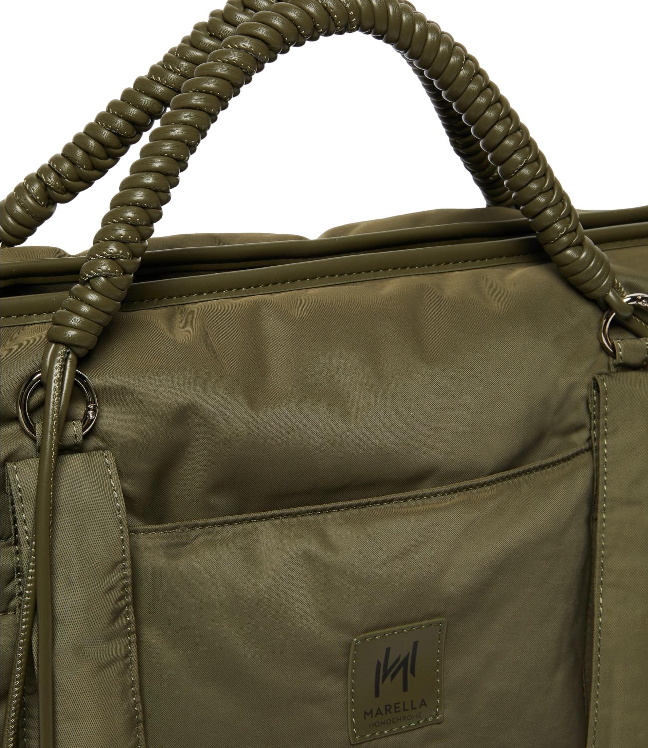 Marella Borsa Igloo Verde Oliva Donna