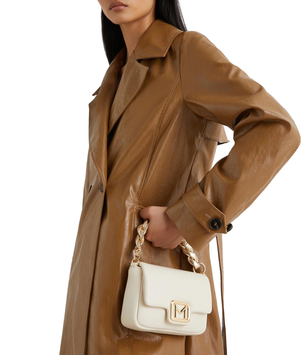 Marella Borsa Lontra Bianco Donna