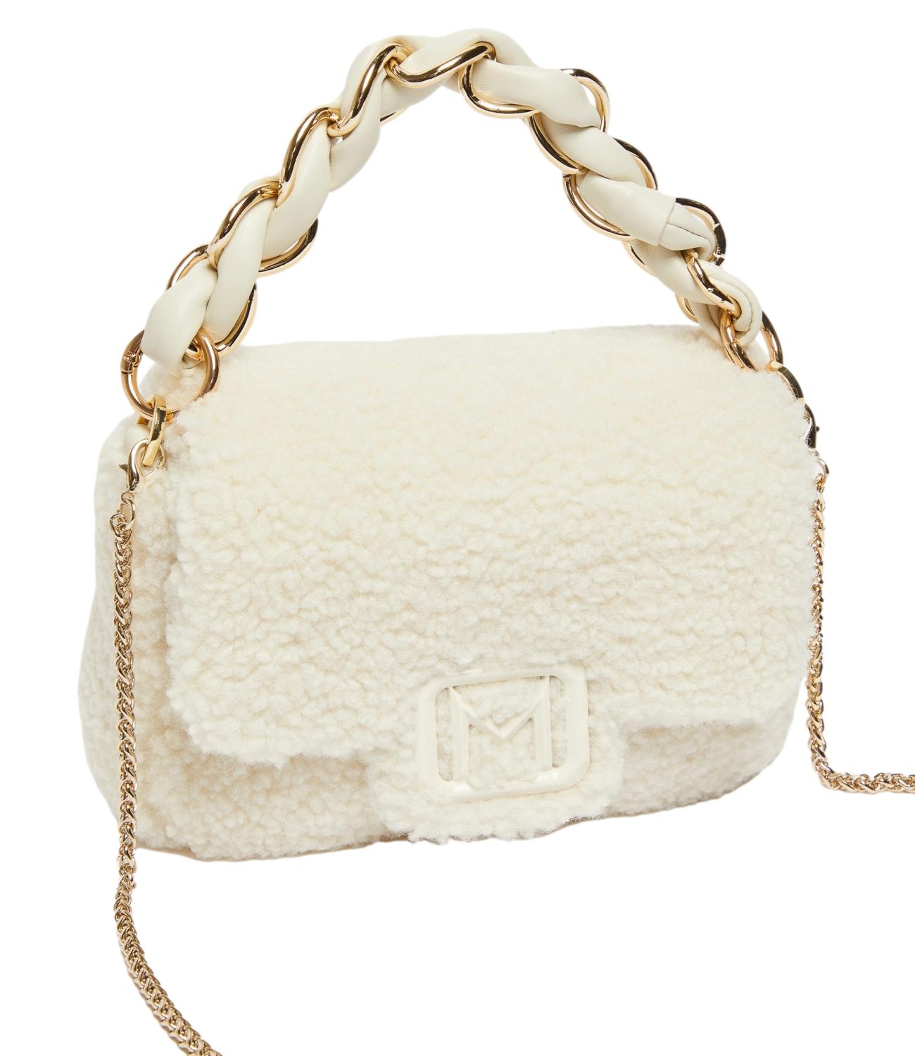 Marella Borsa Lontra2 Bianco Avorio Donna