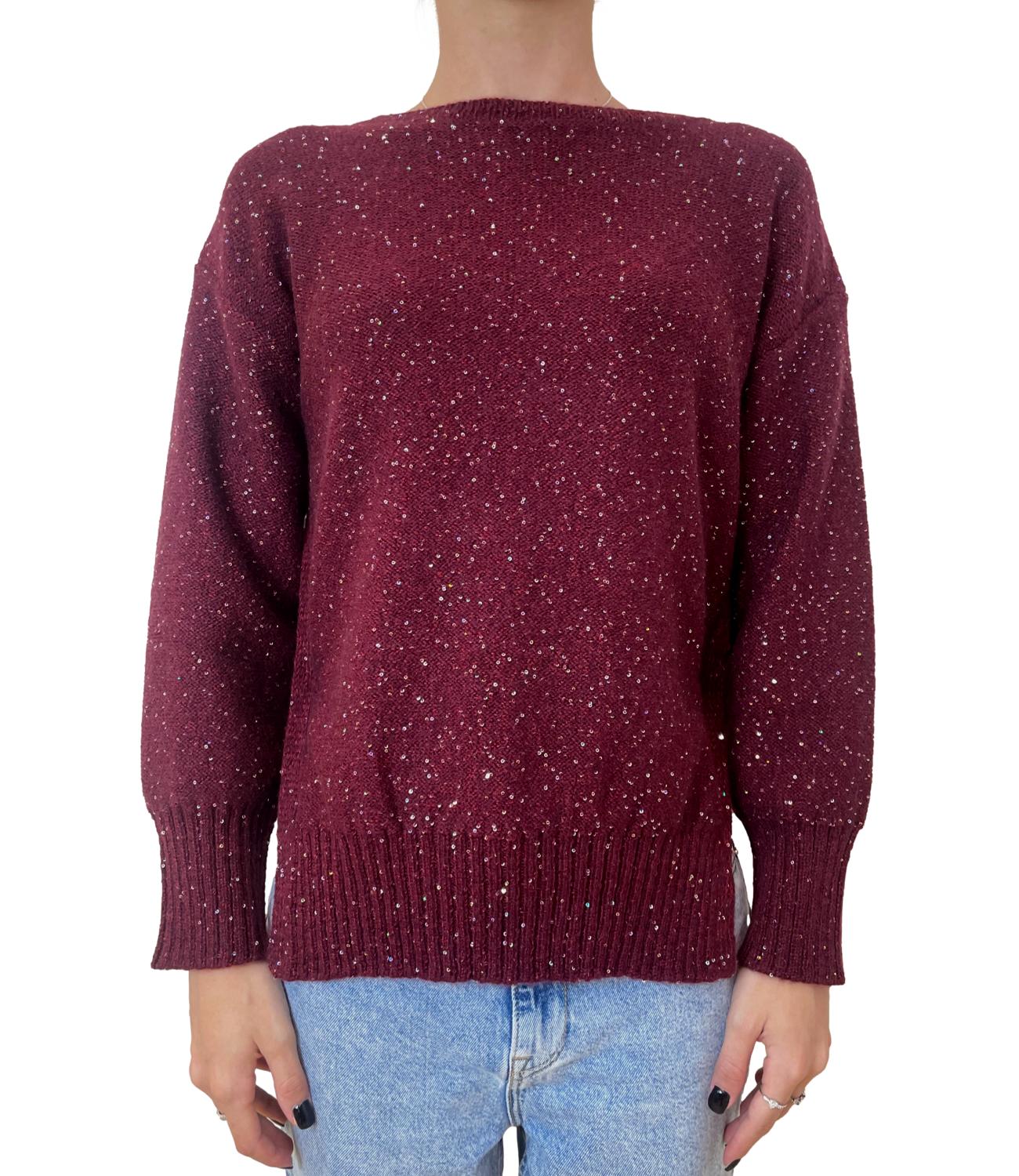 Marella Maglia Ennio Bordeaux Donna