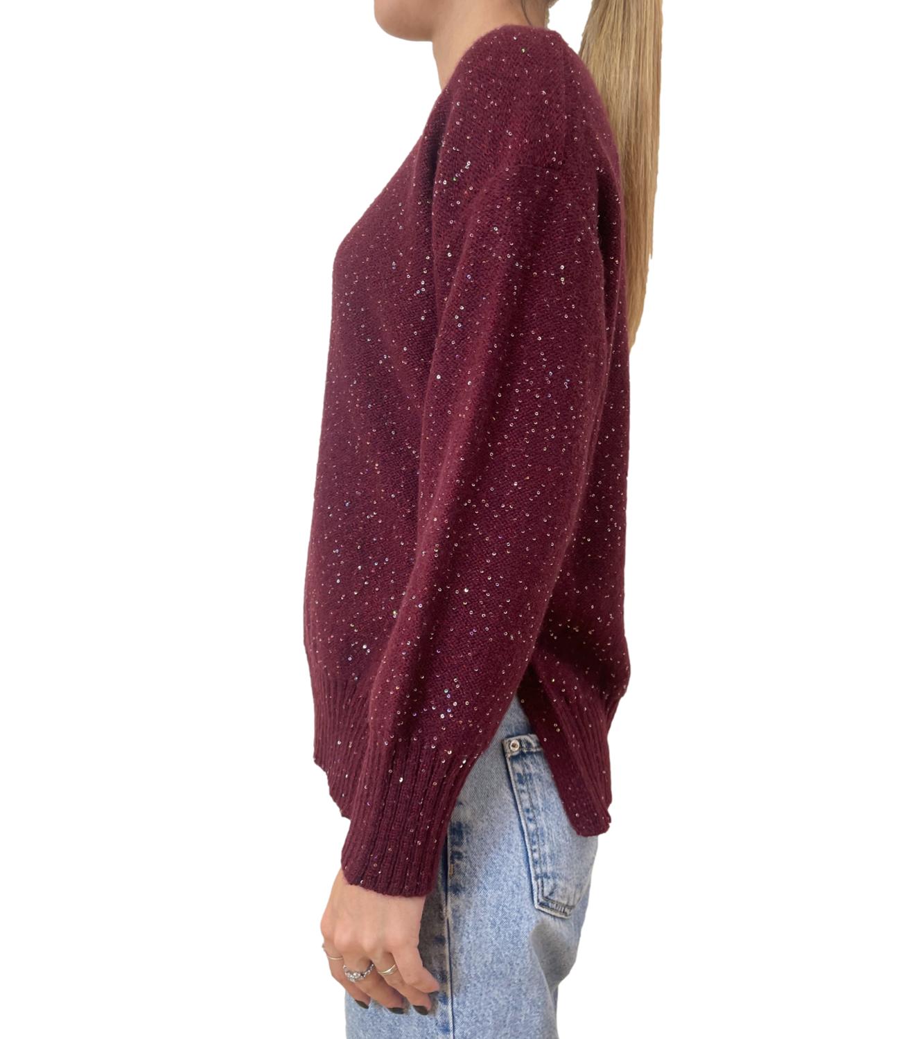 Marella Maglia Ennio Bordeaux Donna