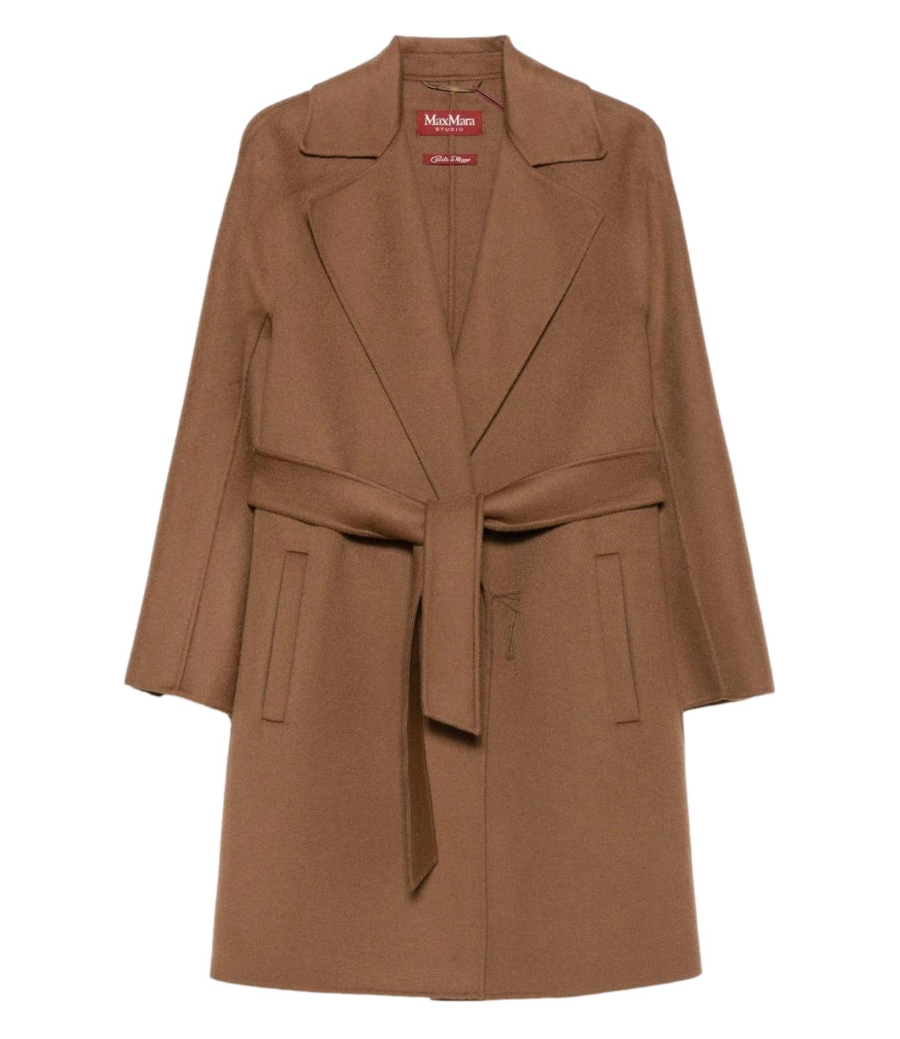 Max Mara Studio Cappotto AJACCIO Cammello Donna