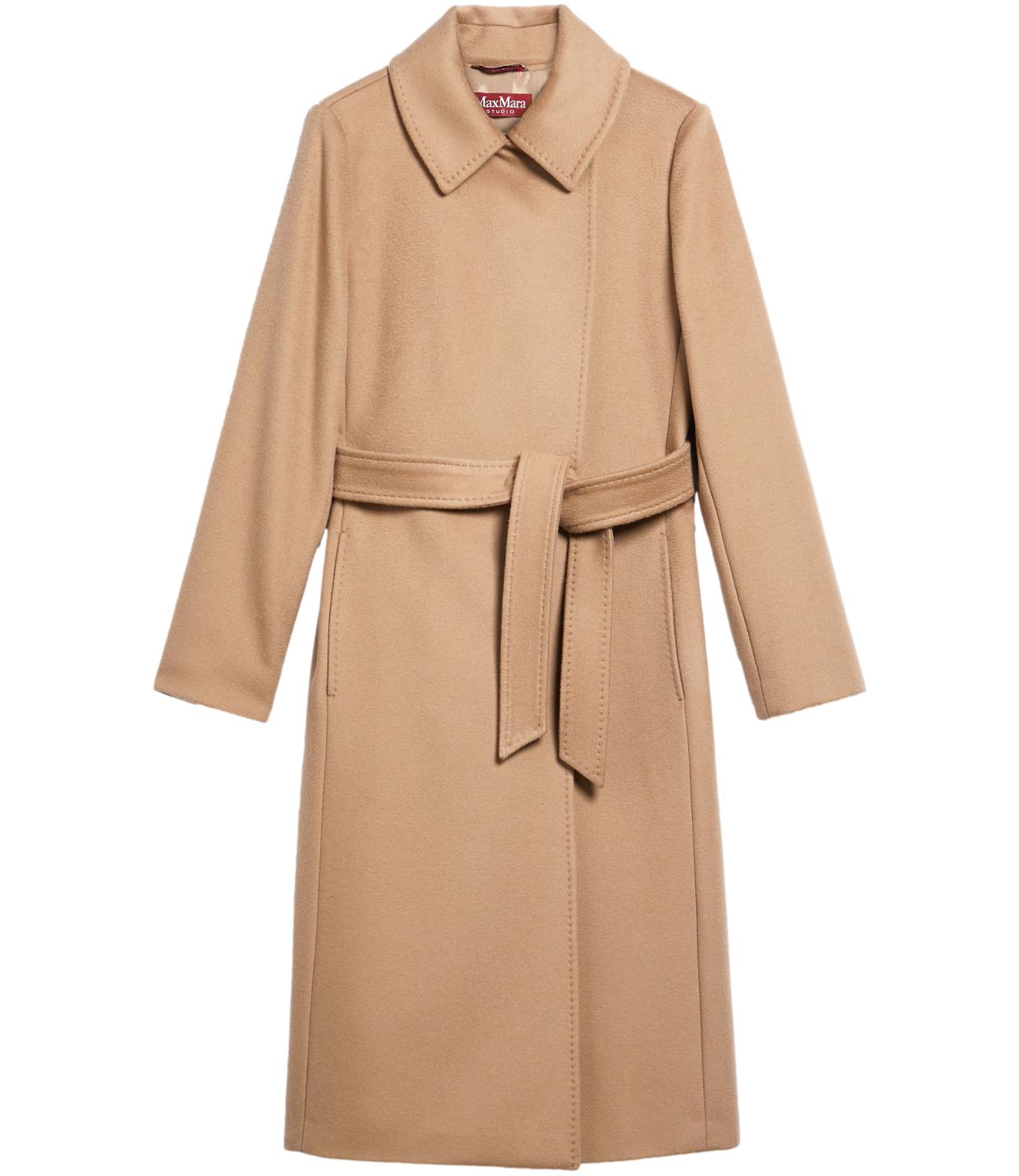 Max Mara Studio Cappotto BCOLLAG Cammello Donna