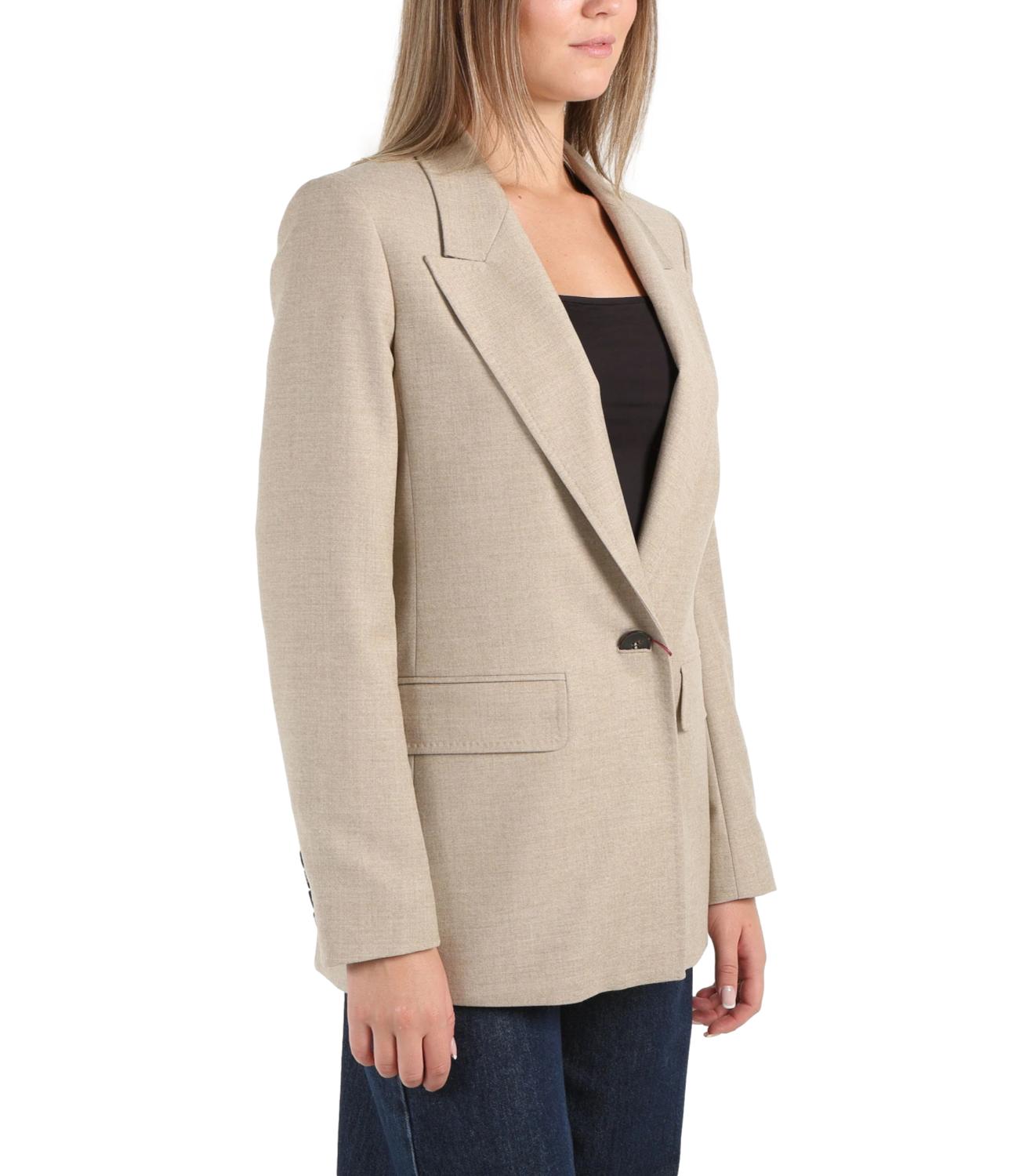MM Bolsena giacca beige melange