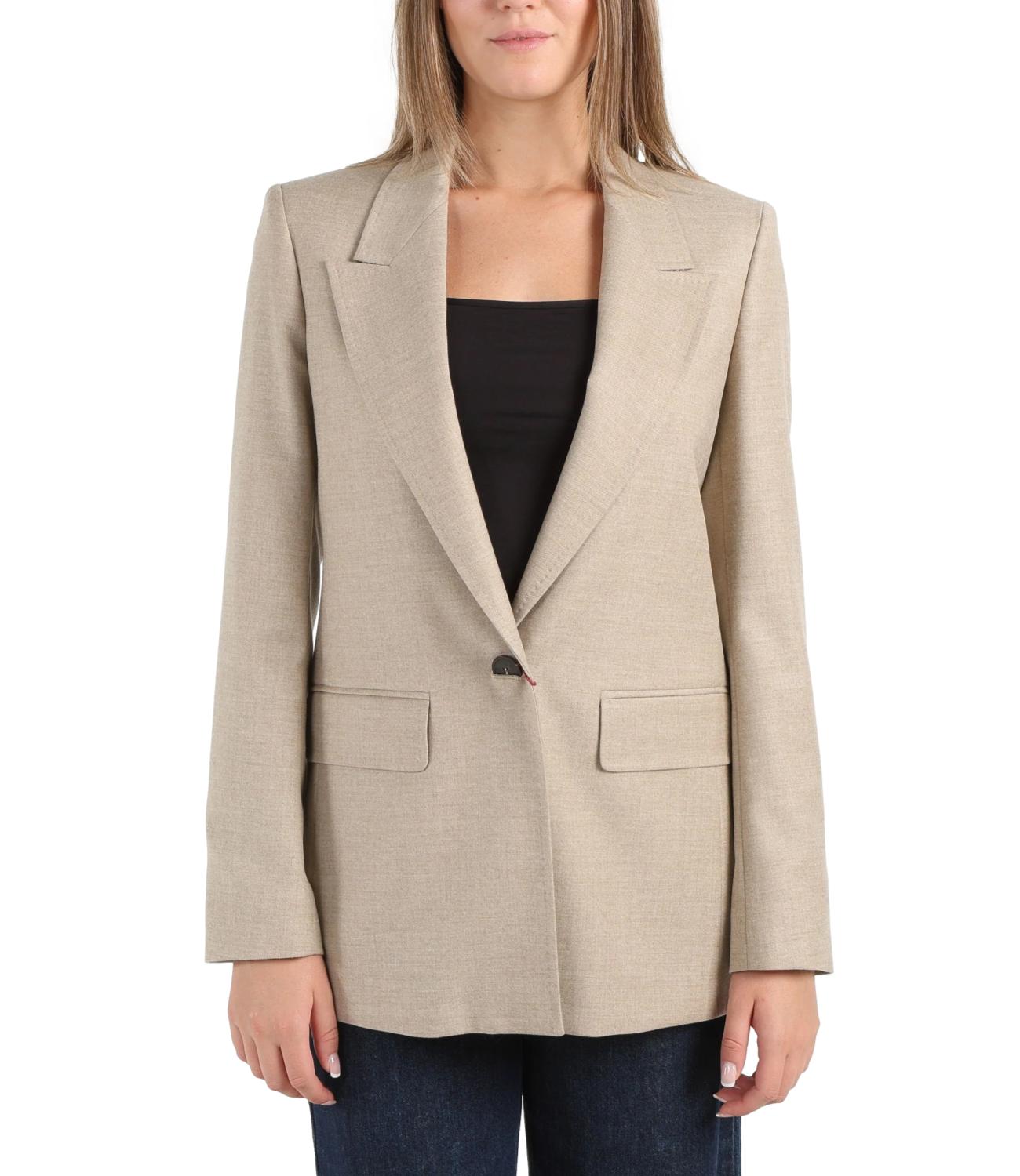 MM Bolsena giacca beige melange