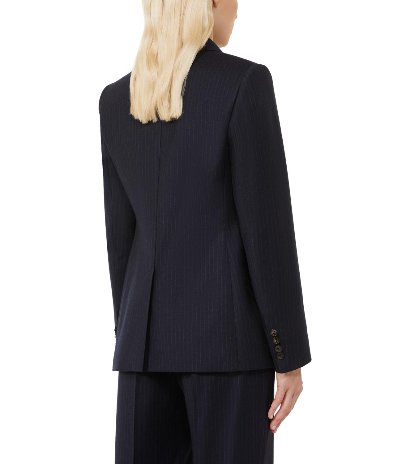 Max Mara Studio giacca Pucci blu gessata