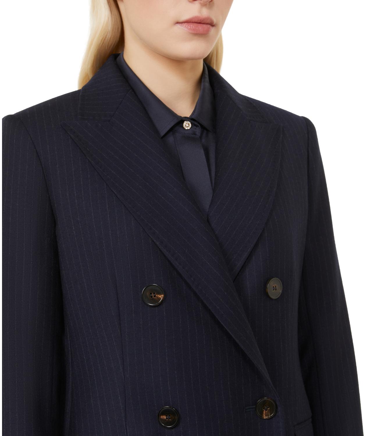 Max Mara Studio giacca Pucci blu gessata