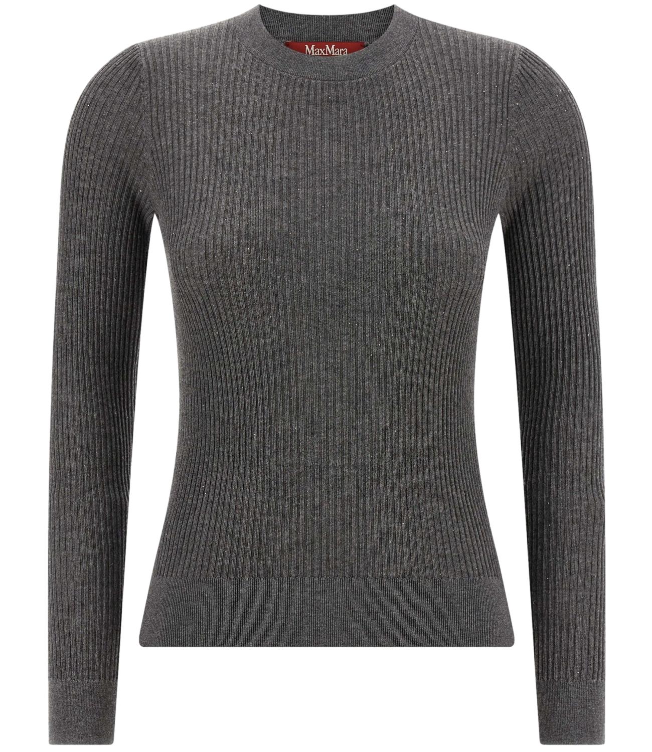 Max Mara Studio Maglia MARABU Grey Donna