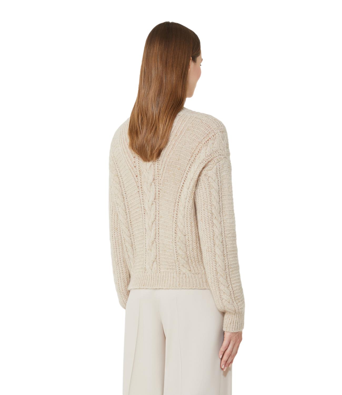 Maglia boxy in mista alpaca Crasso