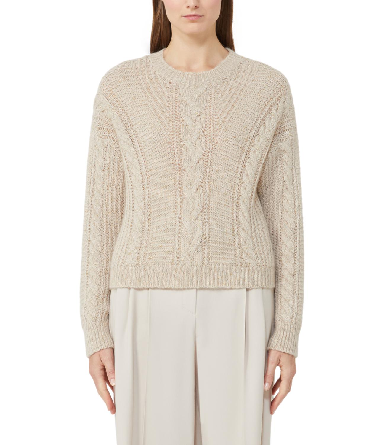 Maglia boxy in mista alpaca Crasso
