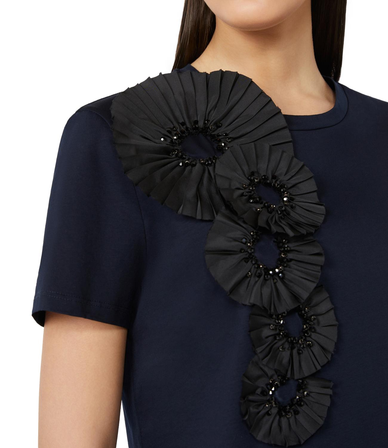Max Mara Studio T-shirt PONTILE Blu Notte Donna