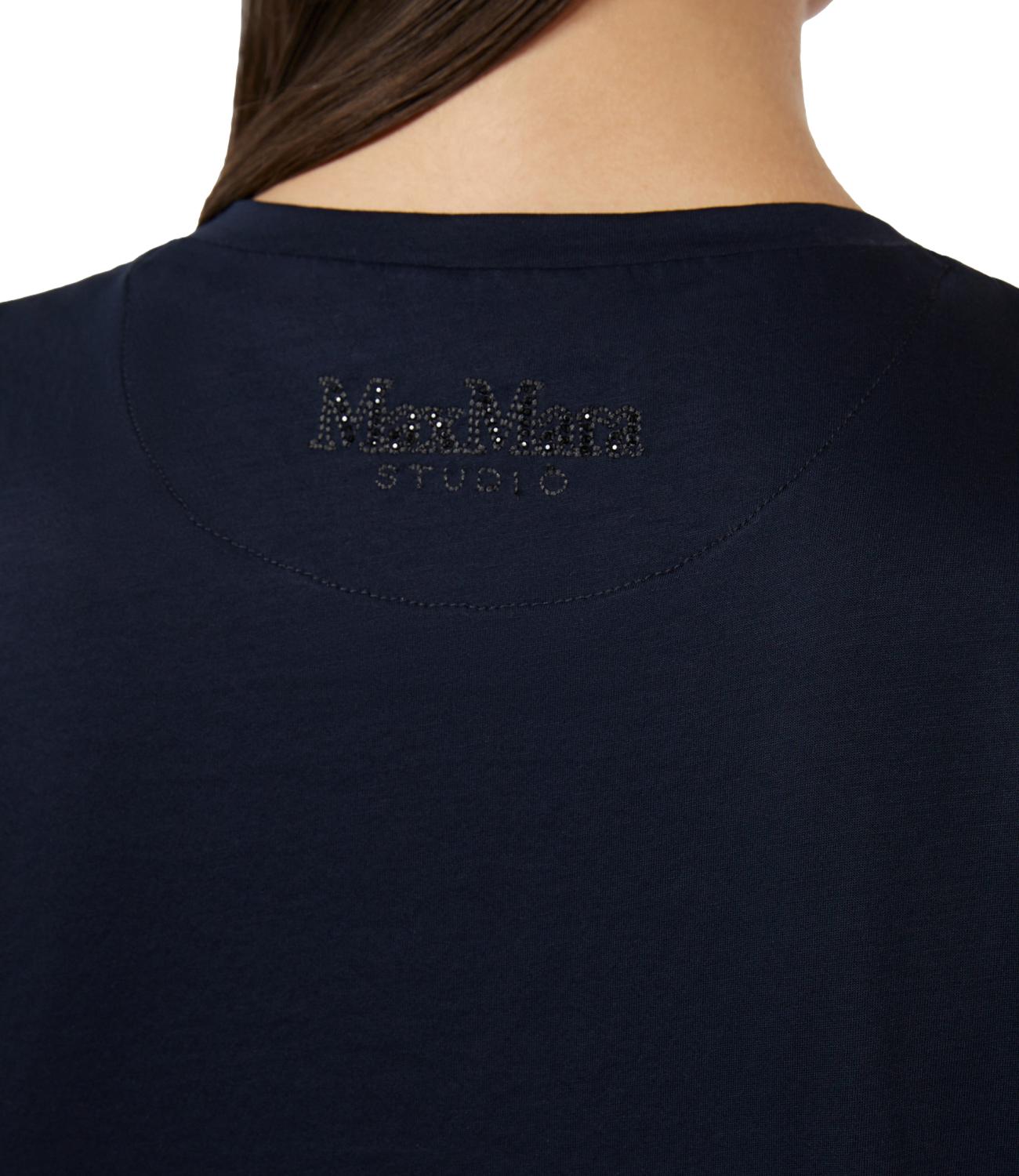 Max Mara Studio T-shirt PONTILE Blu Notte Donna