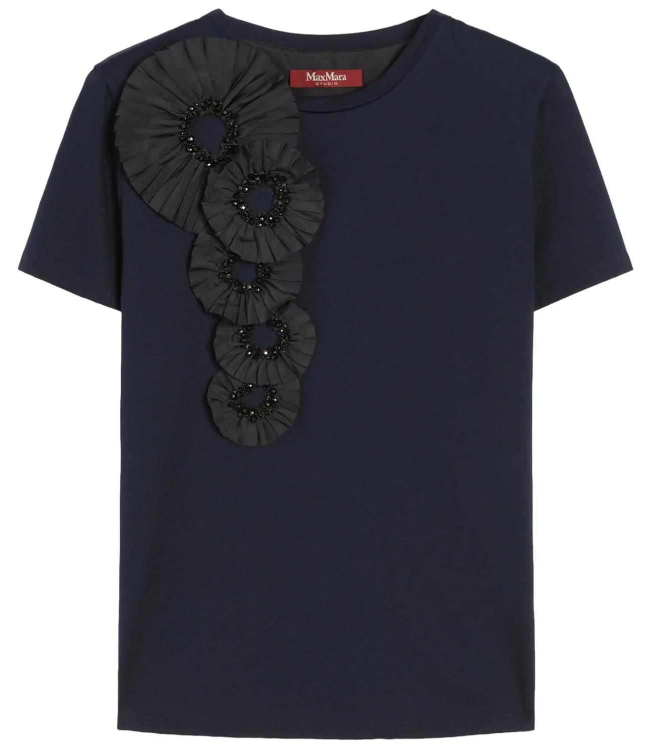 Max Mara Studio T-shirt PONTILE Blu Notte Donna