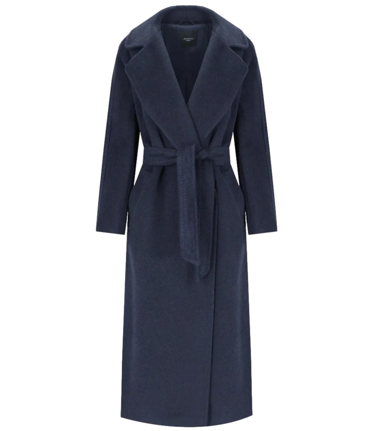 Max Mara Weekend cappotto Tempera blu donna