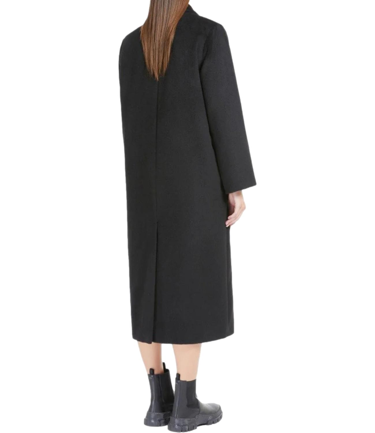 Max Mara Weekend Cappotto Zufolo Nero Donna