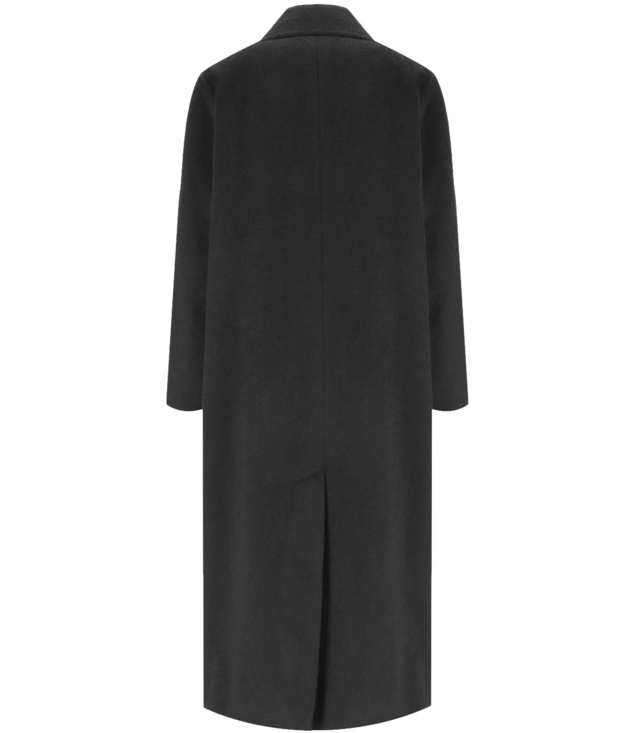 Max Mara Weekend Cappotto Zufolo Nero Donna