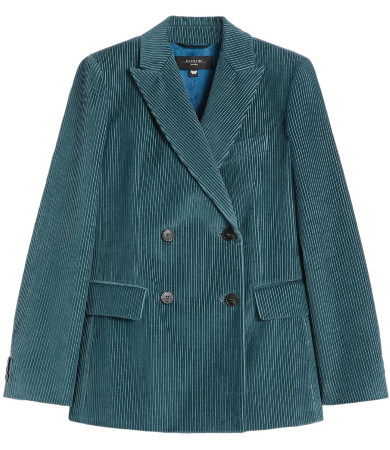 Max Mara Weekend Giacca Katanga Petrolio Donna