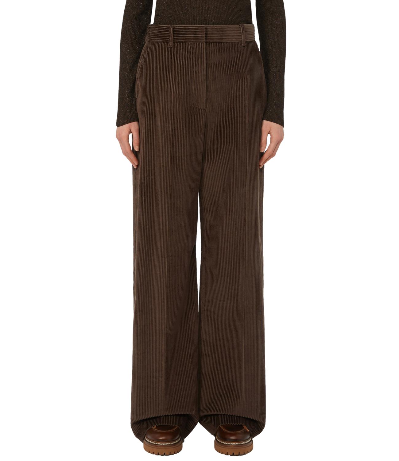 Max Mara Weekend pantalone Tania cioccolato donna