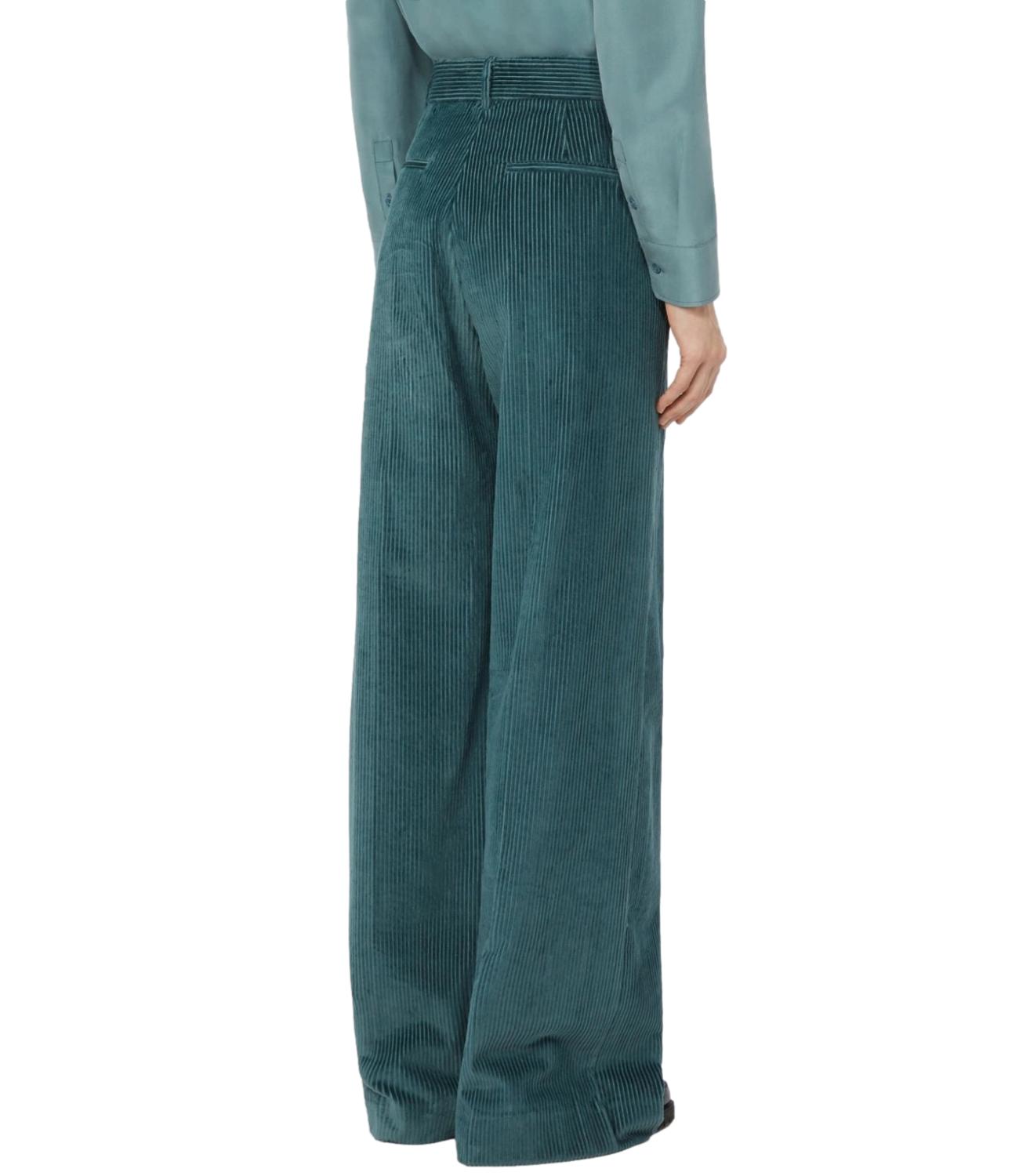 Max Mara Weekend Pantalone Tania Petrolio Donna