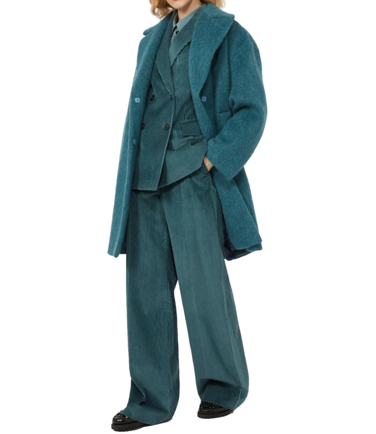 Max Mara Weekend Pantalone Tania Petrolio Donna
