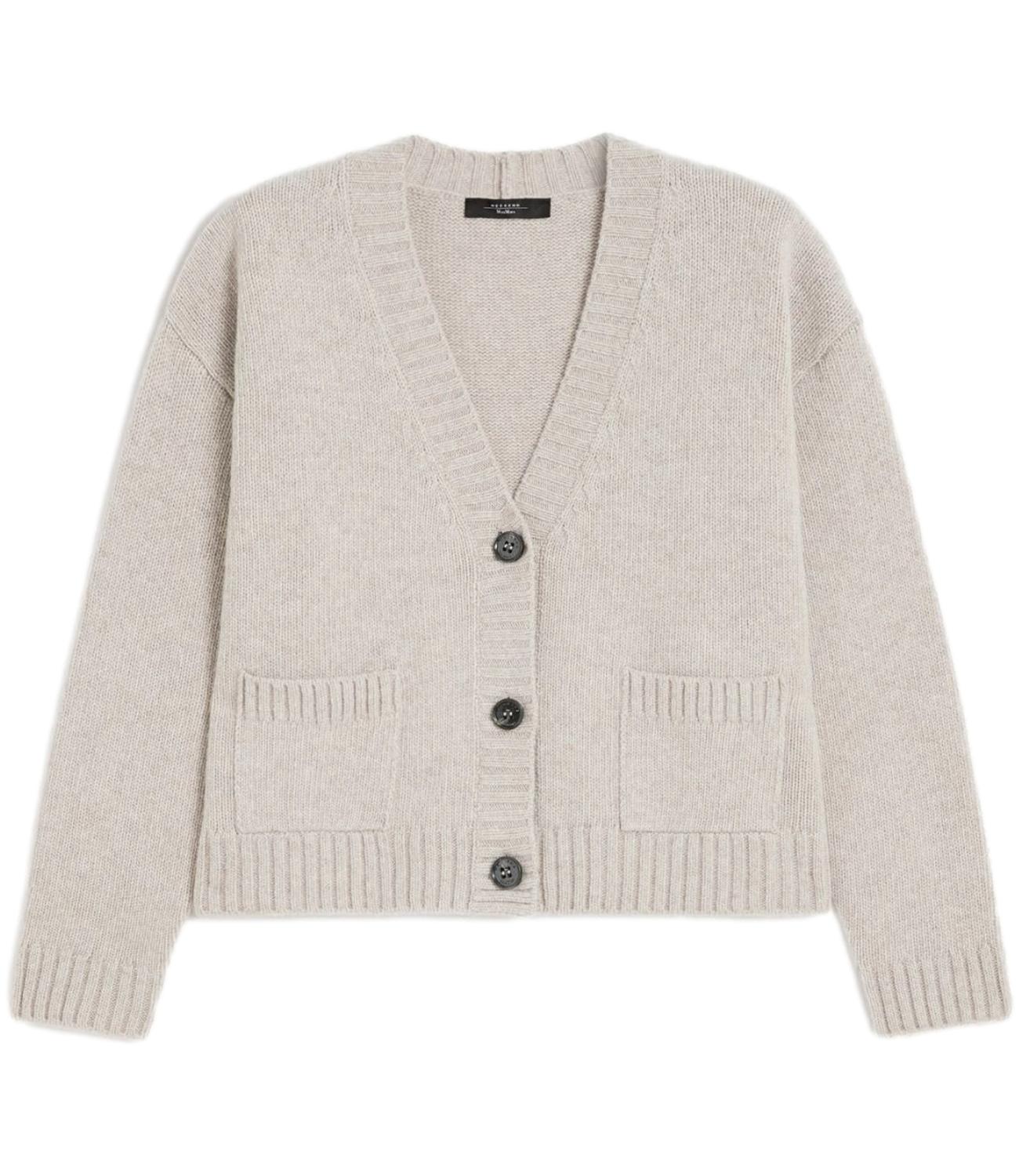 Max Mara Weekend Cardigan Filmato Sabbia Donna