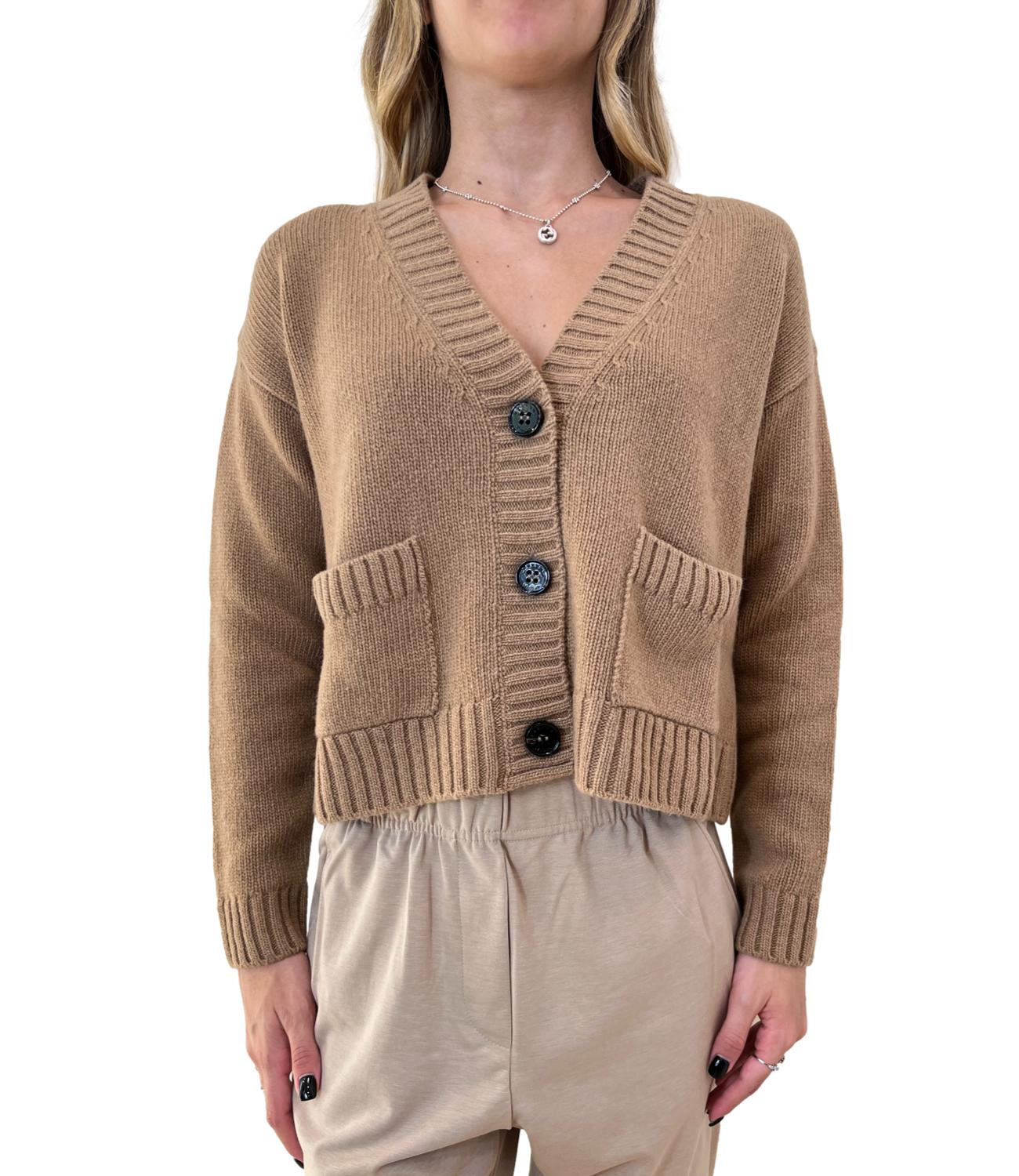 Max Mara Weekend cardigan Filmato cammello donna