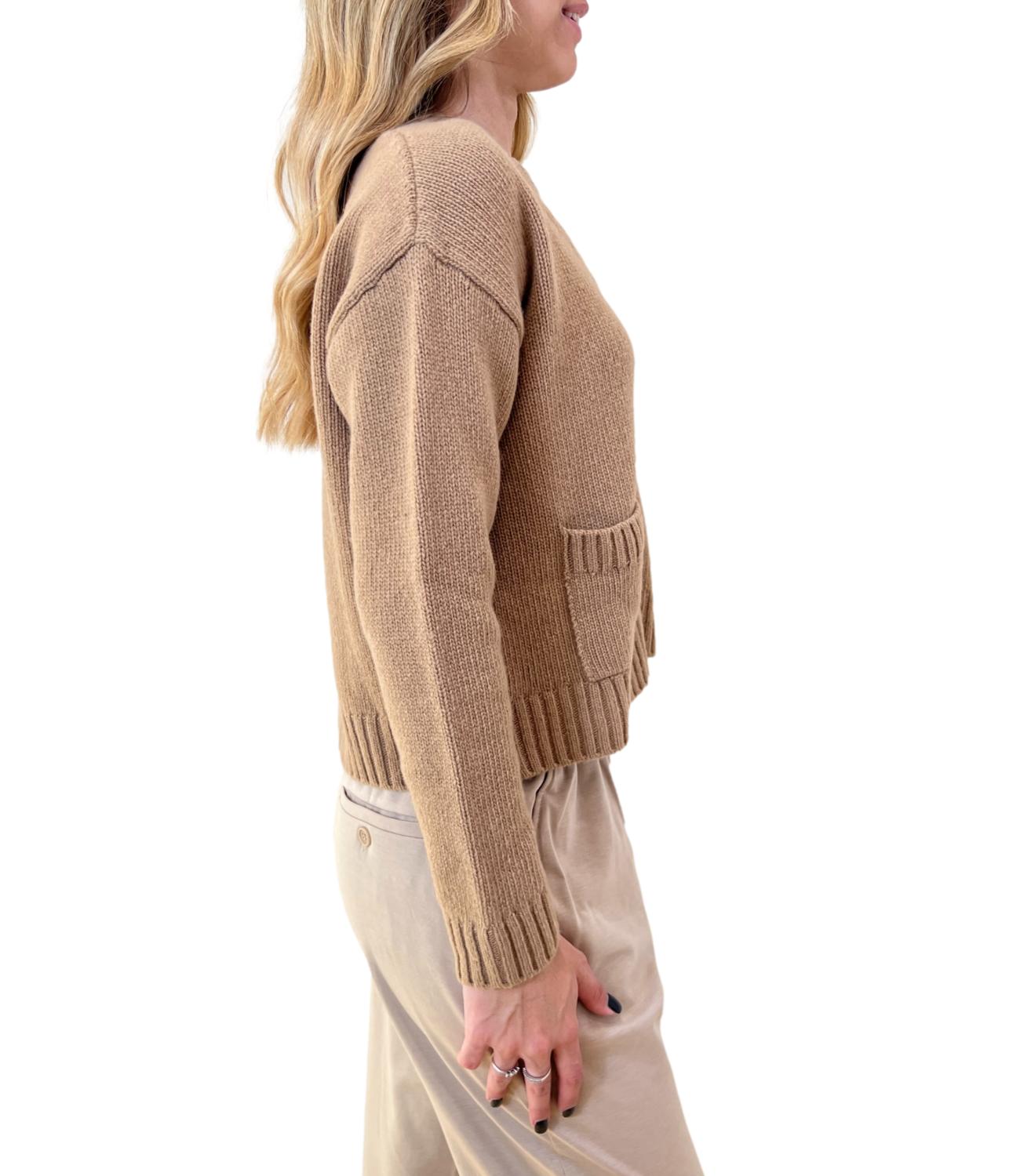 Max Mara Weekend cardigan Filmato cammello donna