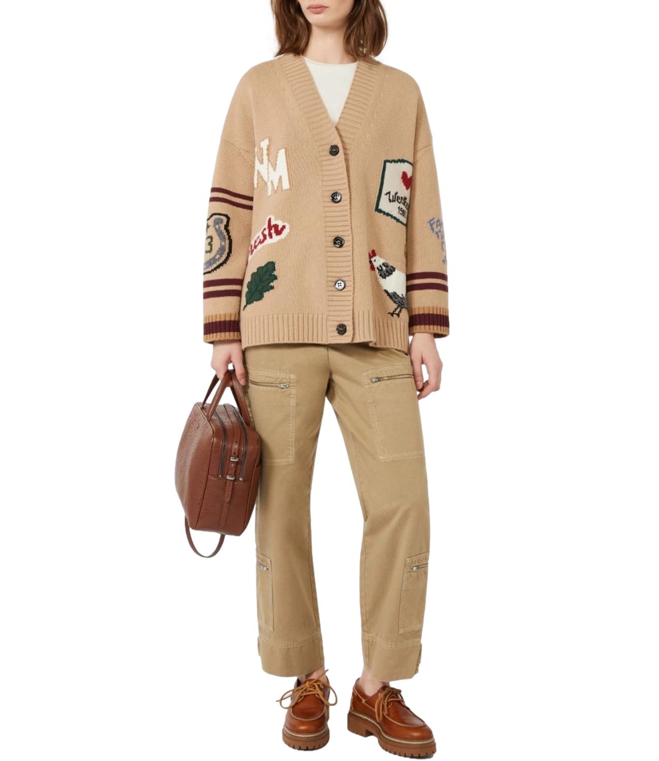 Max Mara Weekend Cardigan Belgio Beige Donna