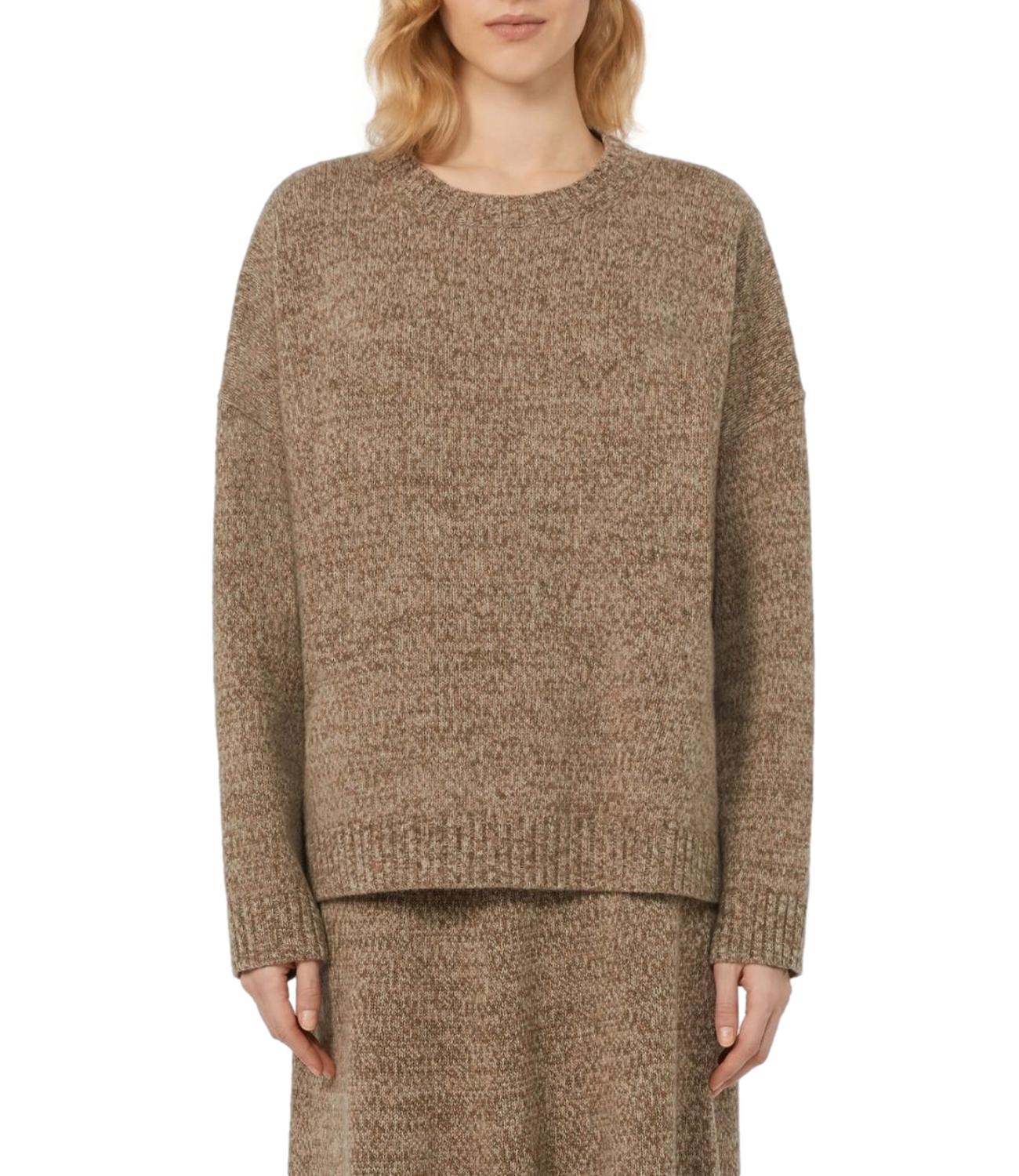 Max Mara Weekend Maglia Sibari Nocciola Donna