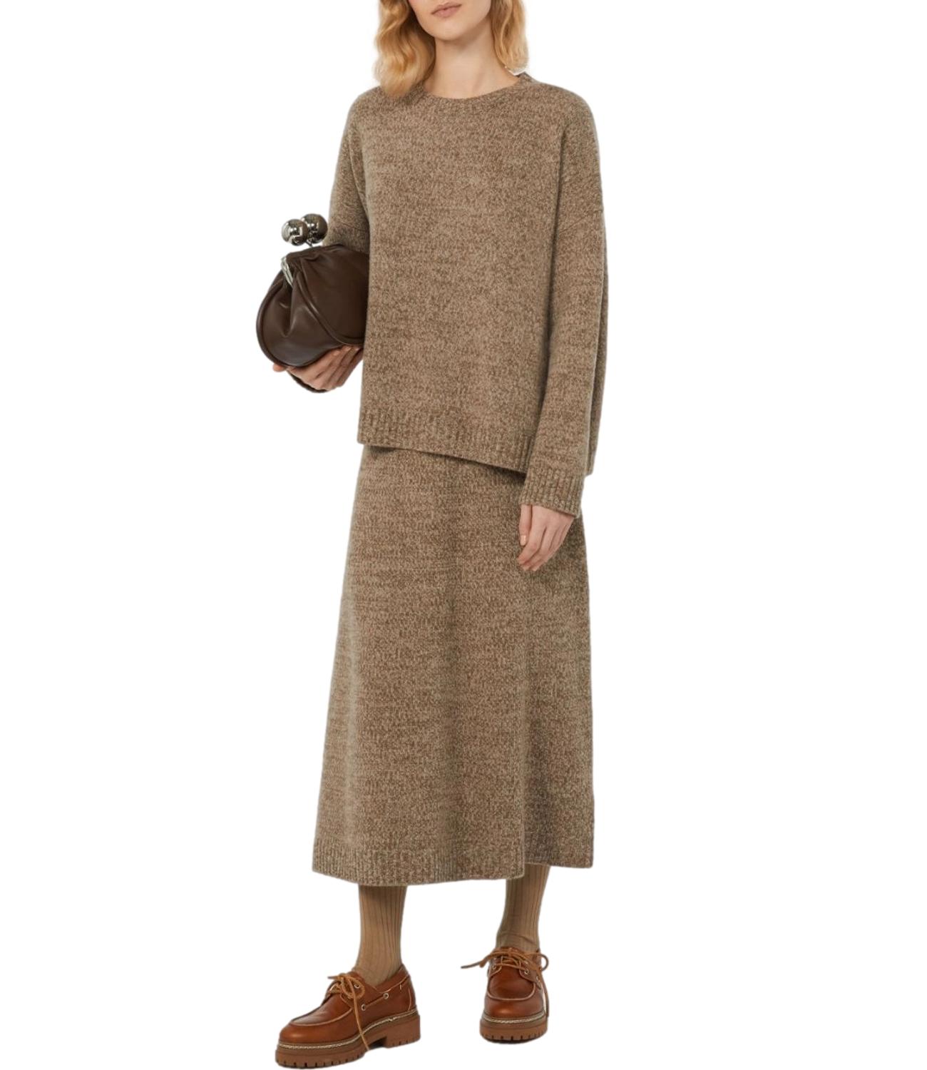 Max Mara Weekend Maglia Sibari Nocciola Donna