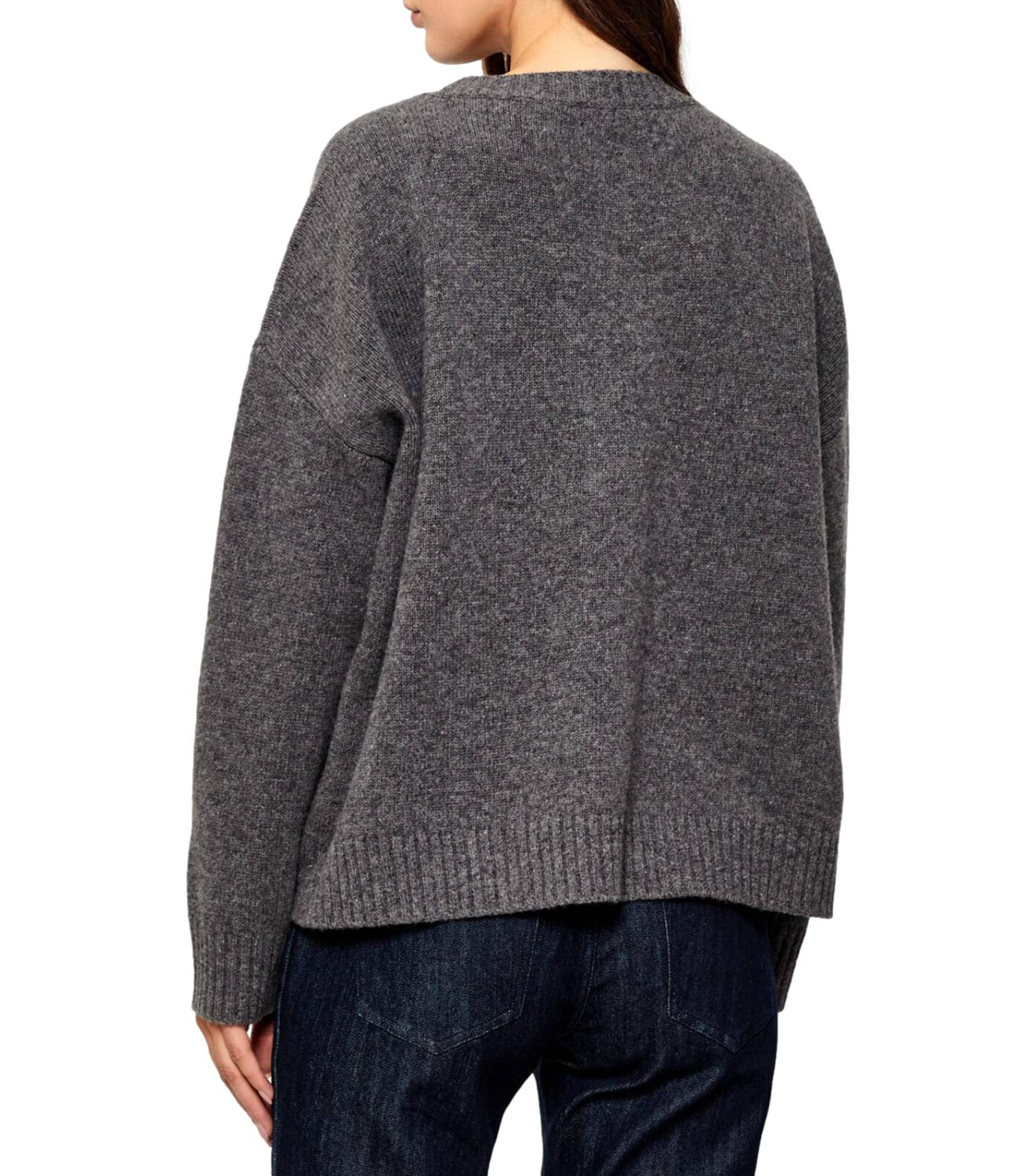 Max Mara Weekend Maglia Sibari Antracite Donna