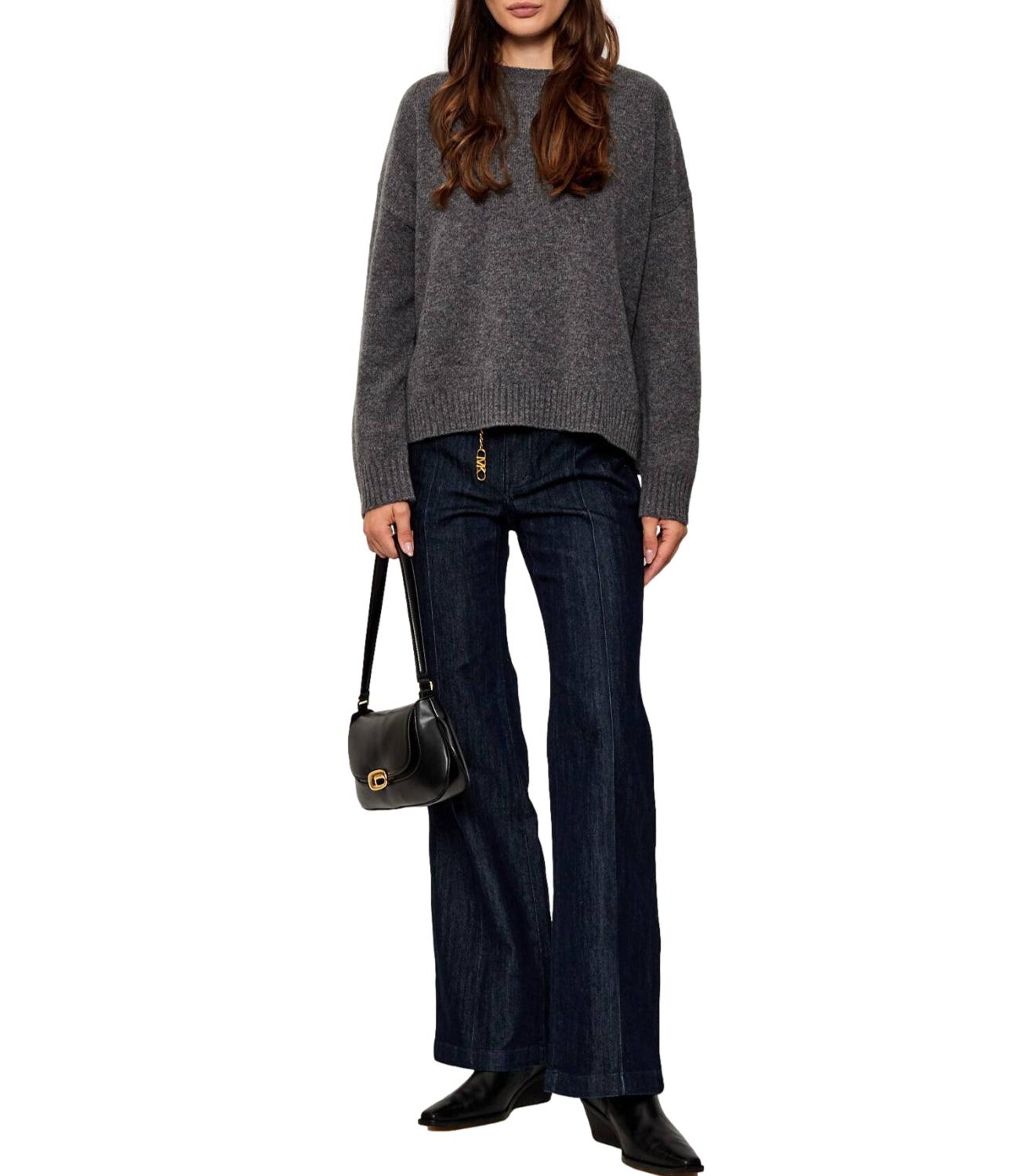 Max Mara Weekend Maglia Sibari Antracite Donna