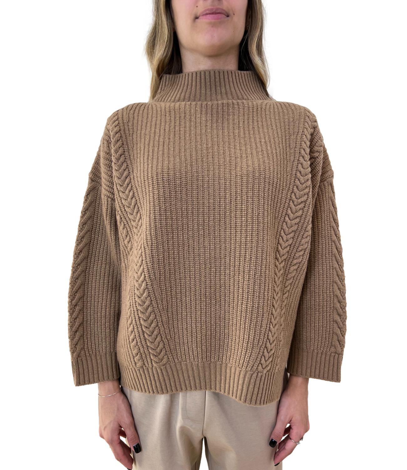 Max Mara Weekend maglia Salita cammello donna