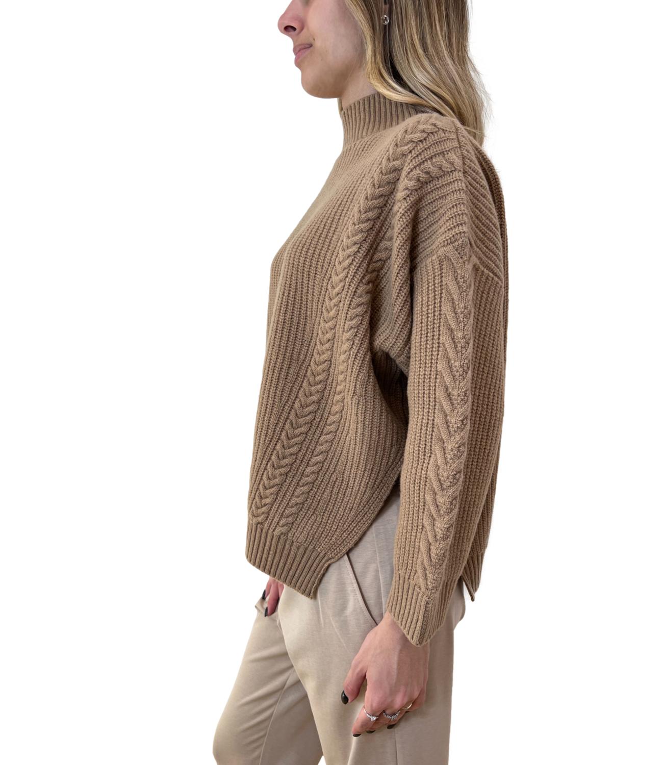 Max Mara Weekend maglia Salita cammello donna