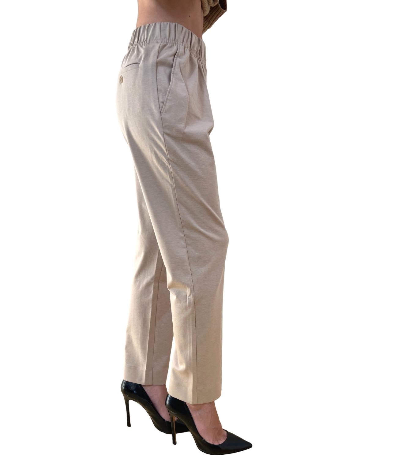 Max Mara Weekend pantalone Elfo beige donna