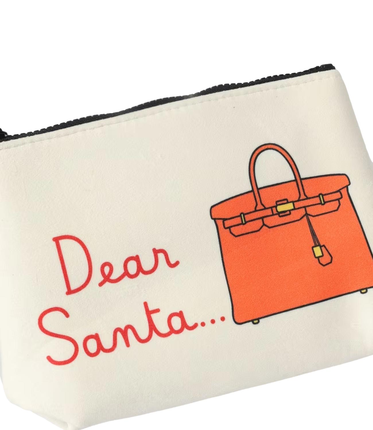 Mc2 Saint Barth Pochette Aline Dear Santa Bianco Donna