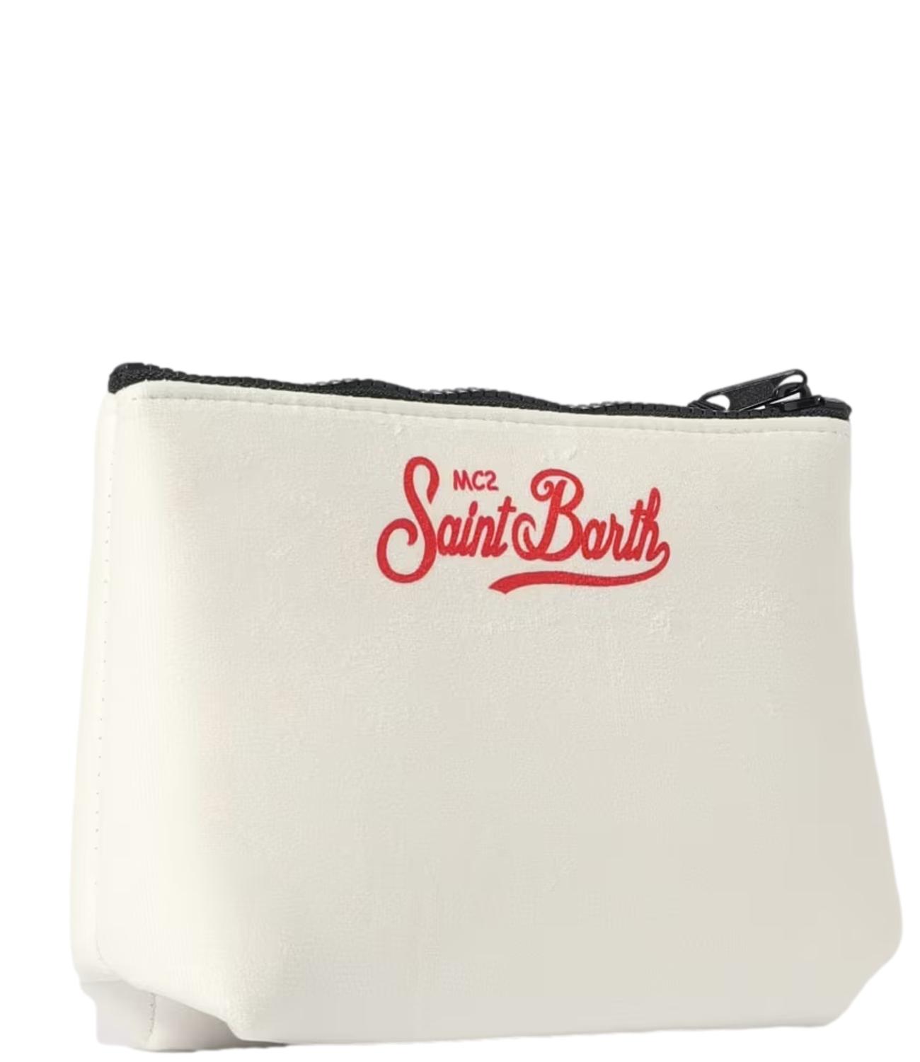 Mc2 Saint Barth Pochette Aline Dear Santa Bianco Donna
