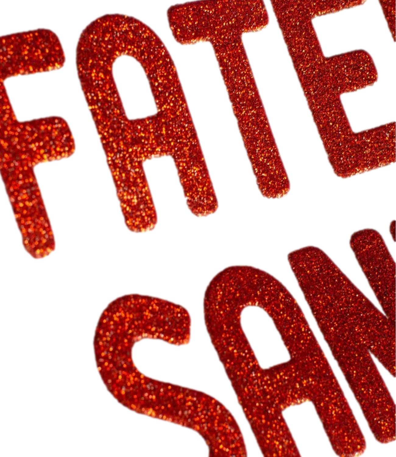 Mc2 Saint Barth Pochette Aline Fatemi Santa Bianco Donna