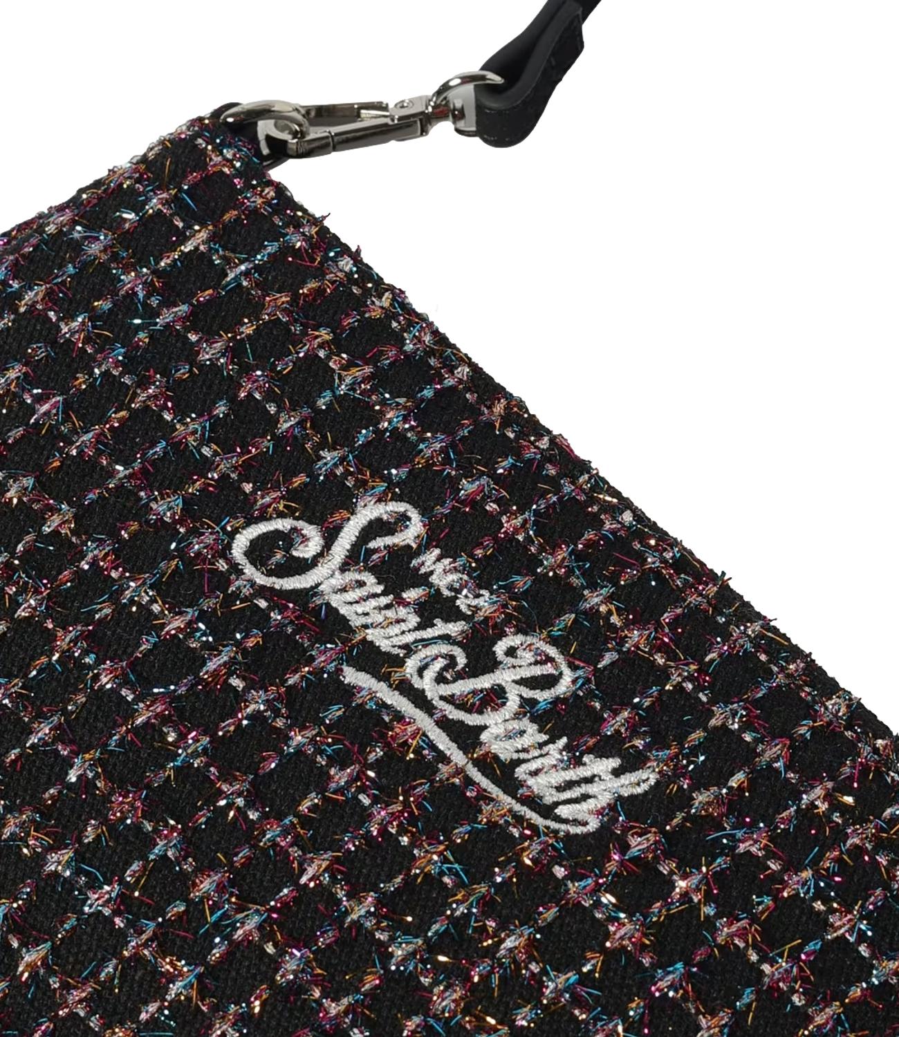 Mc2 Saint Barth Borsa Parisienne Mini Tweed Shiny Donna