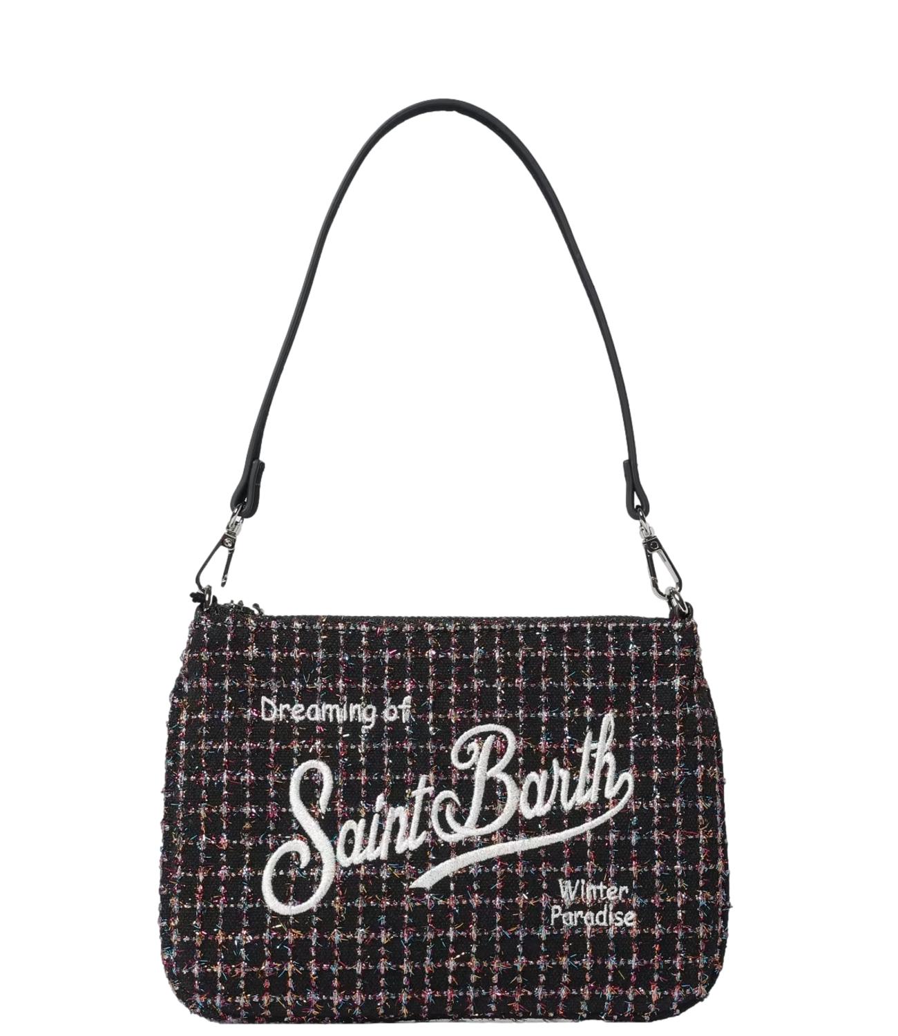 Mc2 Saint Barth Borsa Parisienne Mini Tweed Shiny Donna