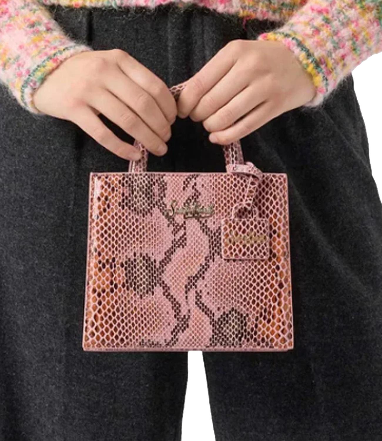 Mc2 Saint Barth Borsa Mini Pelle Snake Donna