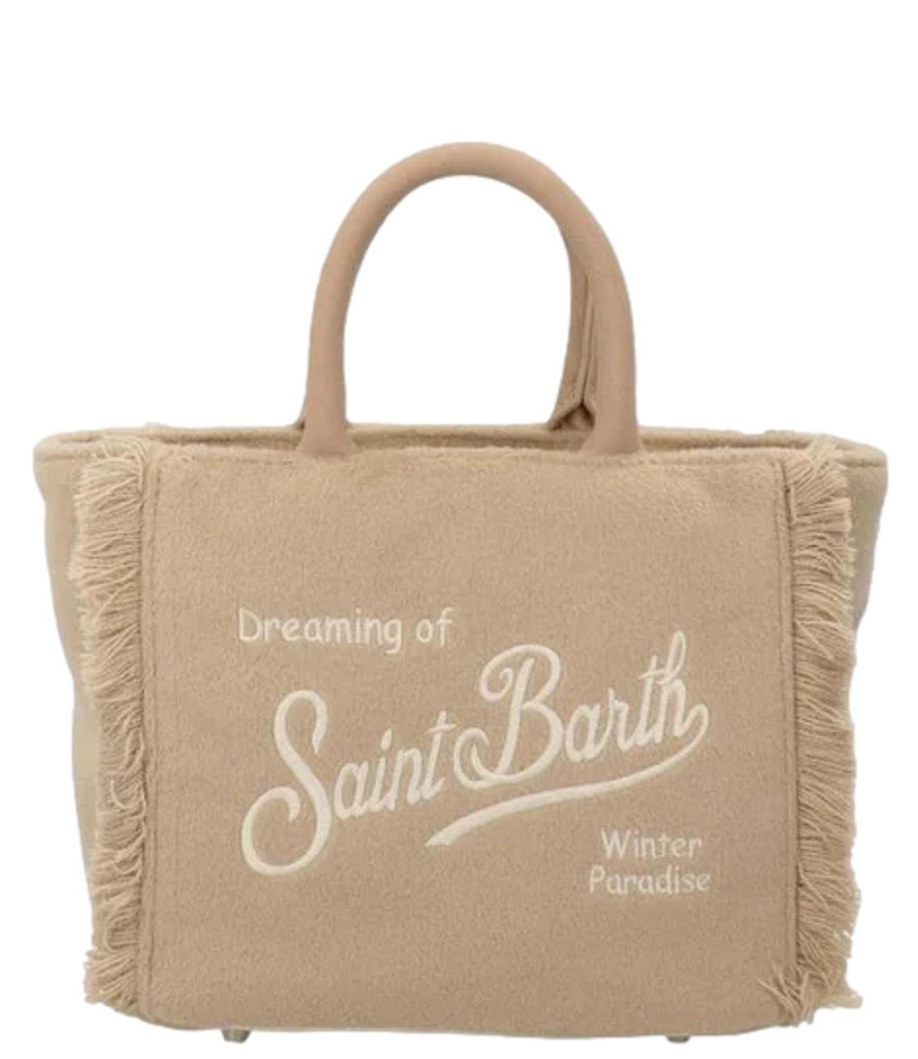 Mc2 Saint Barth Borsa Vanity Mini Beige Donna