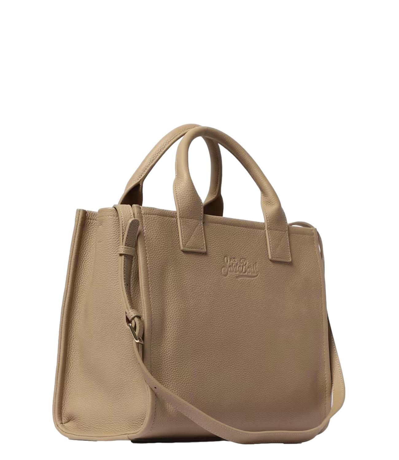 Mc2 Saint Barth Borsa Vanity Bag Large Nocciola Donna