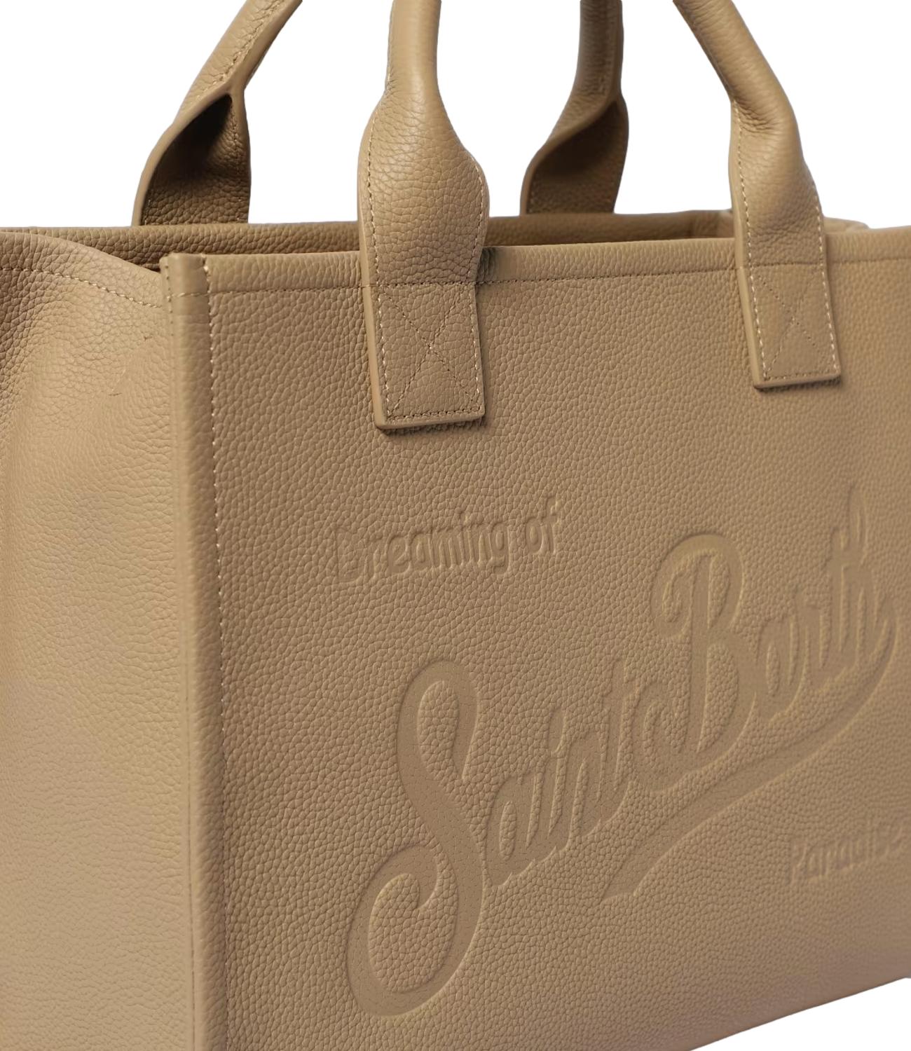 Mc2 Saint Barth Borsa Vanity Bag Large Nocciola Donna