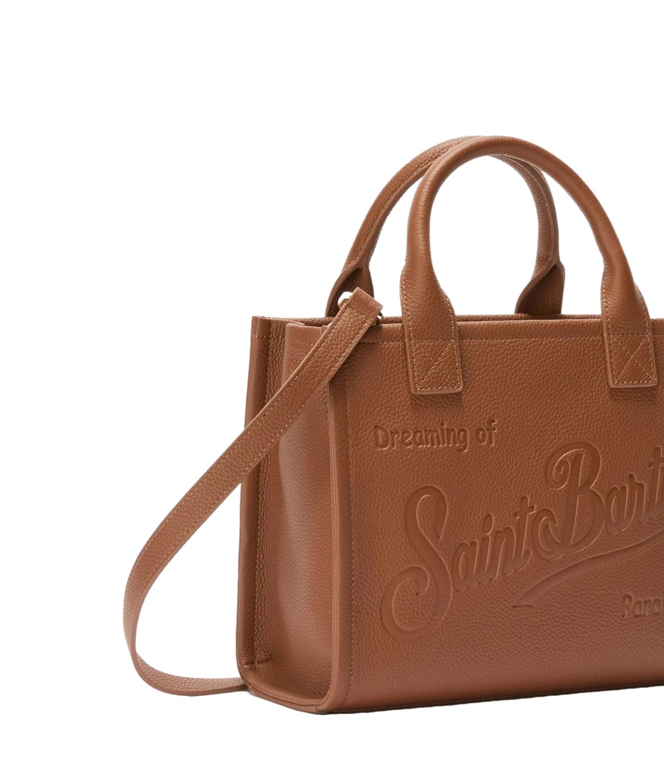 Mc2 Saint Barth Borsa Vanity Bag Midi Cammello Donna